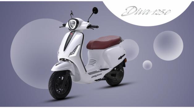 Daytona Diva 125e: Με τελική 80χλμ./ώρα και χώρο για ένα κράνος 
